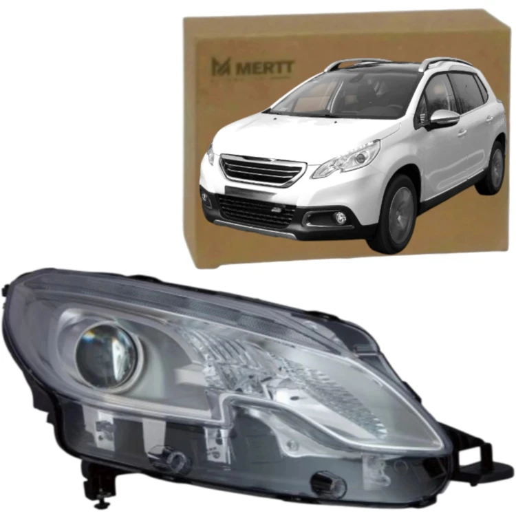 PEUGEOT 2008 2013-2019 REFLEKTOR LAMPA PRZEDNIA LEWA PRAWA H7 H7 KOMPLET