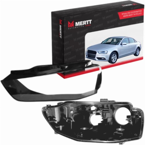 OBUDOWA + KLOSZ LEWY szkło reflektora lampy AUDI A4 B8 po lifcie 2011-2016
