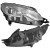 PEUGEOT 2008 2013-2019 REFLEKTOR LAMPA PRZEDNIA LEWA PRAWA H7 H7 KOMPLET