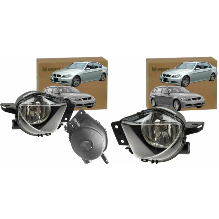 BMW 3 E90 91 2004-2008 HALOGENY PRAWY LEWY LAMPY PRZECIWMGIELNE PRZÓD