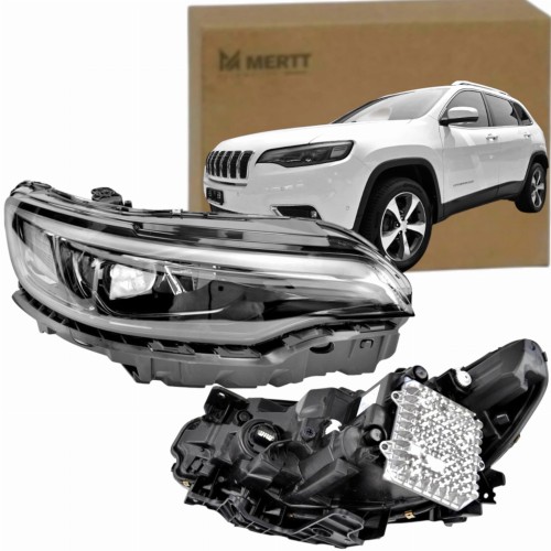 LAMPA REFLEKTOR PRZEDNIA LED PRAWA JEEP CHEROKEE KL 2019-2023 NOWA EU
