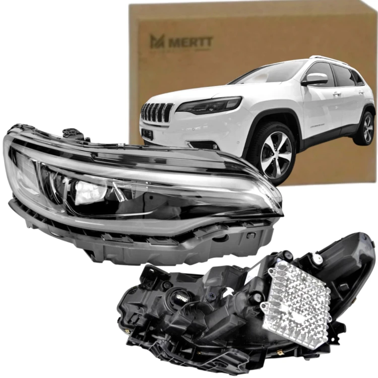 LAMPA REFLEKTOR PRZEDNIA LED PRAWA NOWA EU JEEP CHEROKEE KL 2019-2023