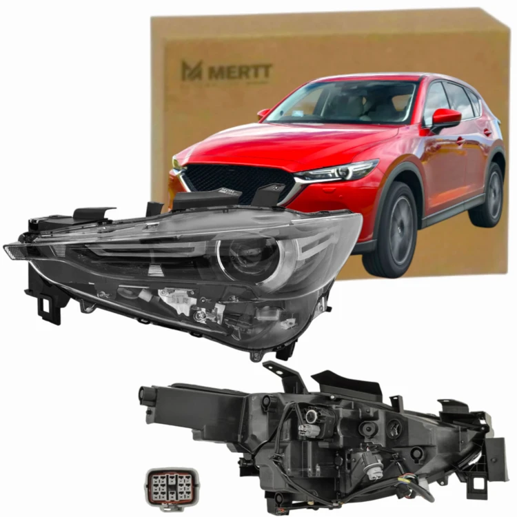 MAZDA CX-5 CX5 2017-2022 REFLEKTOR LAMPA PRZEDNIA LEWA EUROPA KB8P51041D