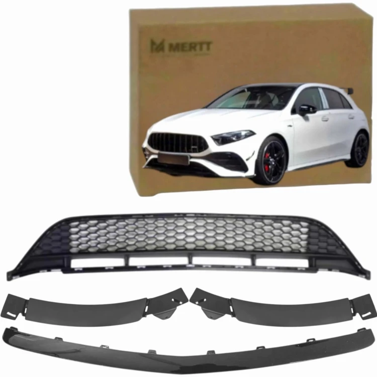 listwa zderzaka spoiler nadkoli atrapa dolna Mercedes A W177 AMG 2018+