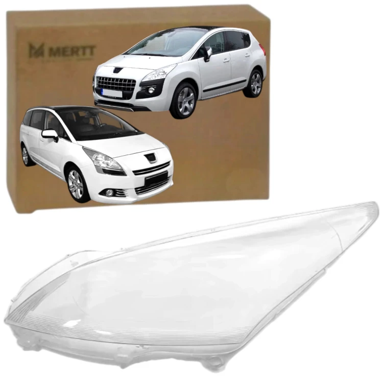 PRAWY LEWY KLOSZ SZKŁO REFLEKTORA LAMPY PRZEDNIEJ PEUGEOT 3008 5008 09-13