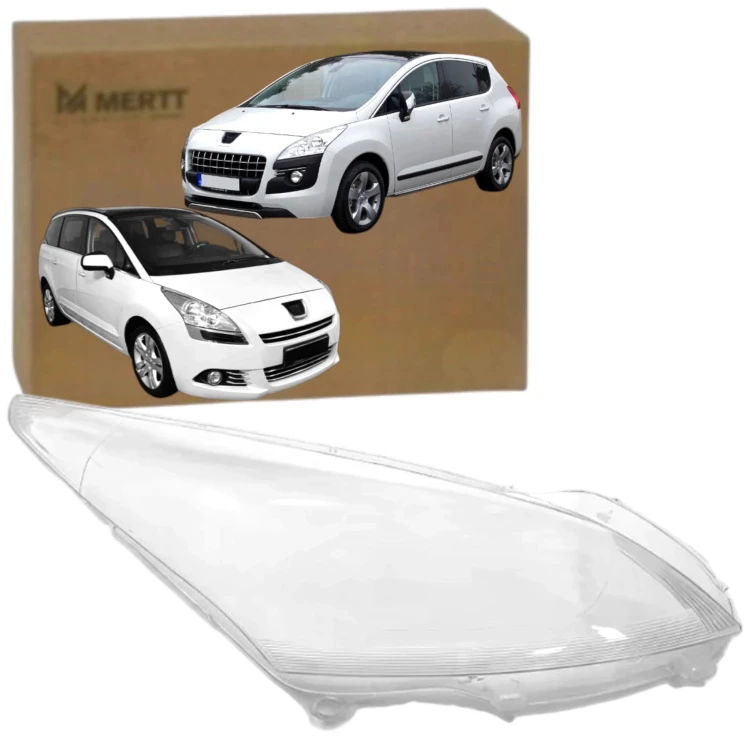 PRAWY LEWY KLOSZ SZKŁO REFLEKTORA LAMPY PRZEDNIEJ PEUGEOT 3008 5008 09-13