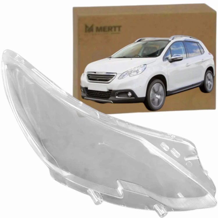 PEUGEOT 2008 2013-2019 PRAWY LEWY KLOSZ SZKŁO REFLEKTORA LAMPY PRZEDNIEJ
