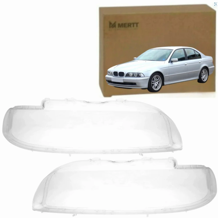 KPL x2 Klosz PRAWY LEWY szkło reflektora lampa BMW 5 E39 2000-2004