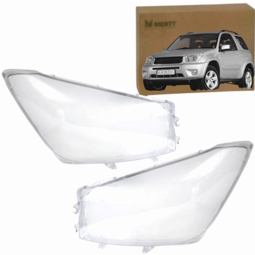 x2 KLOSZ PRAWY + LEWY Szkło reflektora lampa Toyota RAV4 RAV 4 III 05-07
