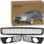 AUDI A4 B6 MAŁYSZ ATRAPY GRILL PRZÓD KRATKI ZAŚLEPKI ZDERZAKA RS LOOK BLACK