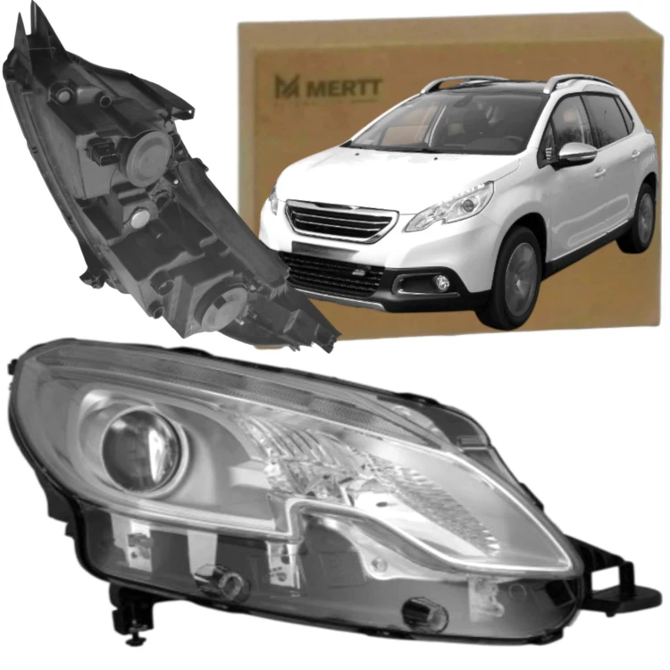 PEUGEOT 2008 2013-2019 REFLEKTOR LAMPA PRZEDNIA PRAWA H7 H7 9677810280