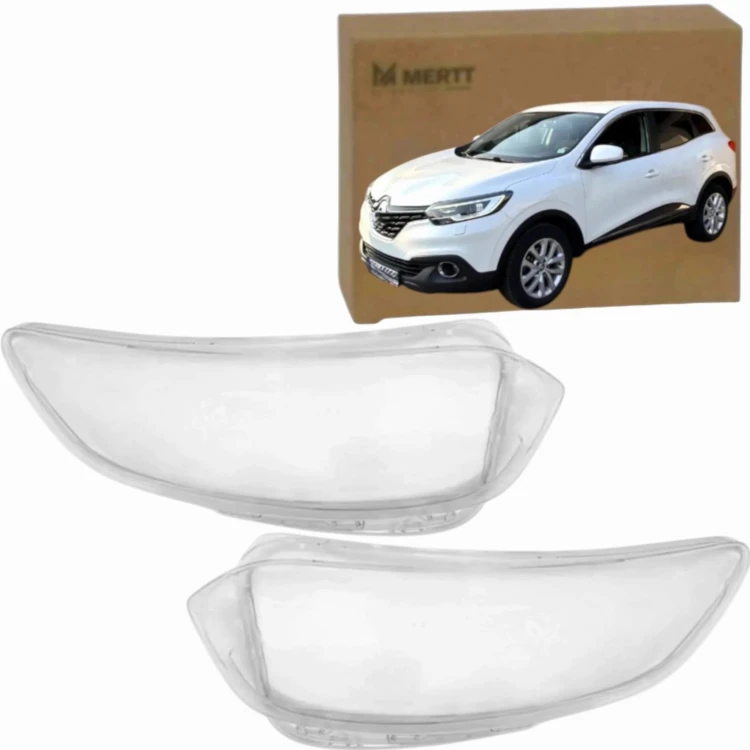 RENAULT KADJAR 2015-2018 LEWY PRAWY KLOSZ SZKŁO REFLEKTORA LAMPY PRZEDNIEJ