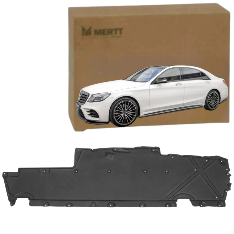 OSŁONA PŁYTA PODWOZIA LEWA PRAWA MERCEDES S W222 LONG 2014-2020 KOMPLET