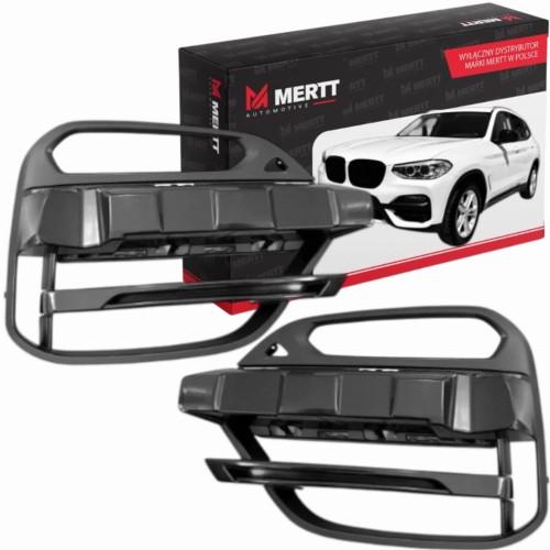 KPL x2 Kratka zderzaka PRAWA LEWA atrapa Luxury X Line BMW X3 G01