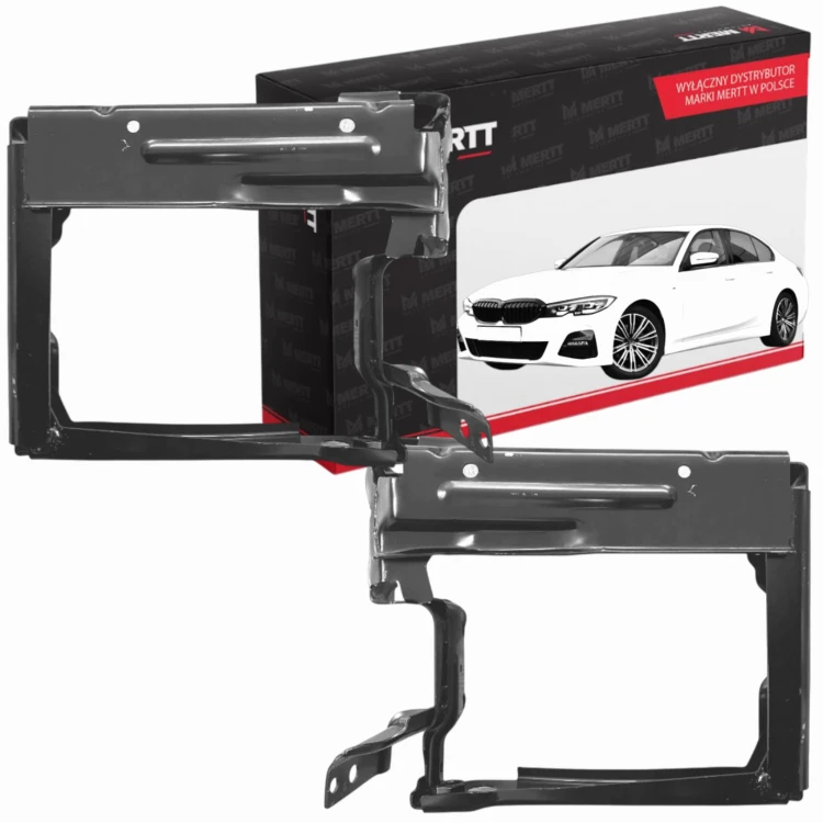 WSPORNIK ZGNIOTU dolny skrajny KOMPLET wzmocnienie boczne BMW 3 G20 G21 17+