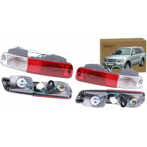 MITSUBISHI PAJERO 2003-2006 LAMPA TYLNA DOLNA LEWA PRAWA EUROPA KOMPLET