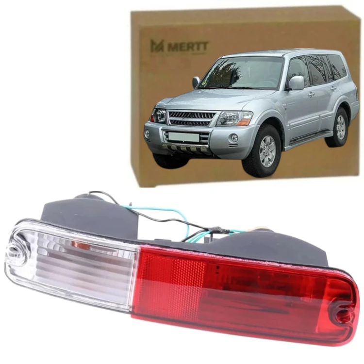MITSUBISHI PAJERO 2003-2006 LAMPA TYLNA DOLNA LEWA PRAWA EUROPA KOMPLET