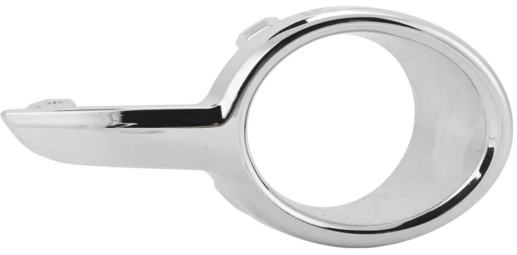 PEUGEOT 208 2012-2019 RAMKA halogenu ATRAPA lampy srebrna CHROM KOMPLET