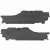 MATERIAŁOWA OSŁONA PODWOZIA LEWA PRAWA MERCEDES C W205 2014-2021 KOMPLET
