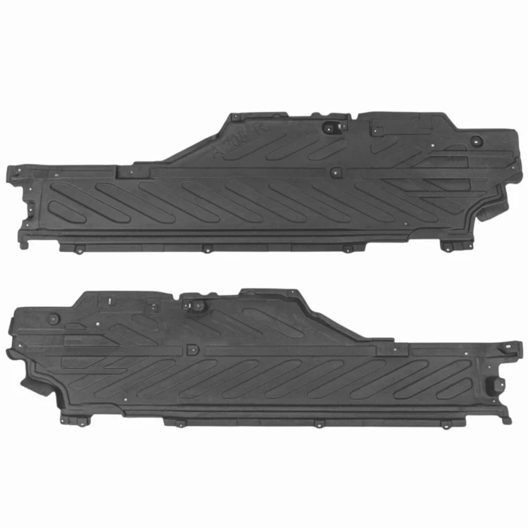 MATERIAŁOWA OSŁONA PODWOZIA LEWA PRAWA MERCEDES C W205 2014-2021 KOMPLET