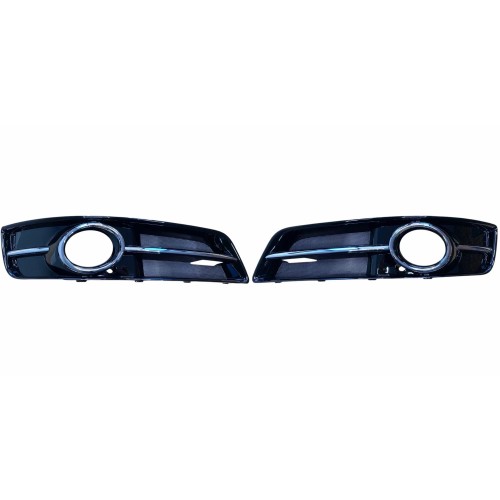 KPL x2 KRATKA ZDERZAKA PRAWA + LEWA atrapa halogen AUDI A3 8P lift 08-12