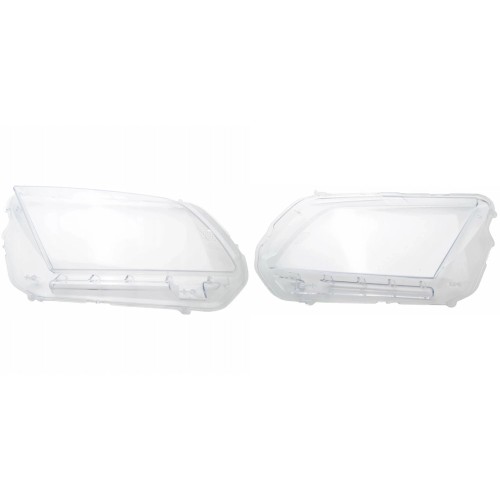 KPL x2 KLOSZ PRAWY + LEWY szkło reflektora lampa Ford MUSTANG V 2012-2014