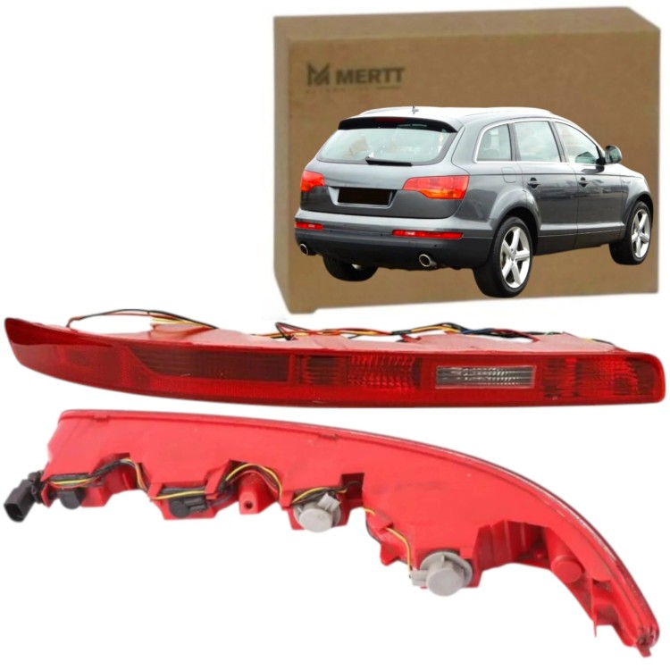 AUDI Q7 4L 2005-2015 LAMPY TYLNE ZDERZAKA TYLNEGO PRZECIWMGIELNE KOMPLET