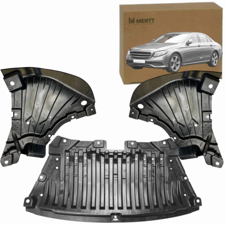 MERCEDES Klasa E W213 S213 2016-2020 AMG osłony pod zderzak dolne komplet
