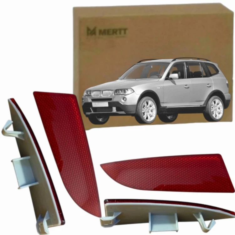 BMW X3 E83 06-10 ODBLASK BLENDA zderzaka LEWY PRAWY tył tylni KOMPLET