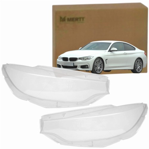 KPL x2 KLOSZ PRAWY LEWY szkło reflektora lampa BMW 4 F32 F33 F36 2013-2017