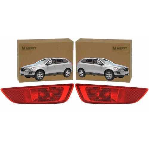 VOLVO XC60 2008-2013 HALOGENY LAMPY PRZECIWMGIELNE TYLNE KOMPLET LEWA PRAWA