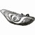 REFLEKTOR LAMPA PRZEDNIA PRAWA H7+H7 92102-A6000 HYUNDAI I30 2012-2014