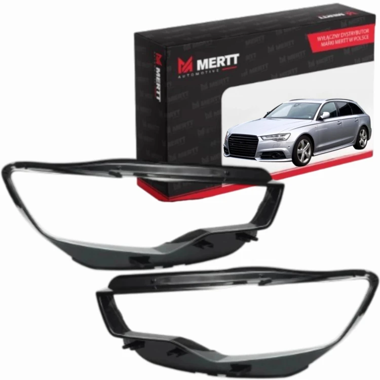 KPL x2 Klosz PRAWY LEWY szkło reflektora lampa AUDI A6 C7 S6 2011-2015