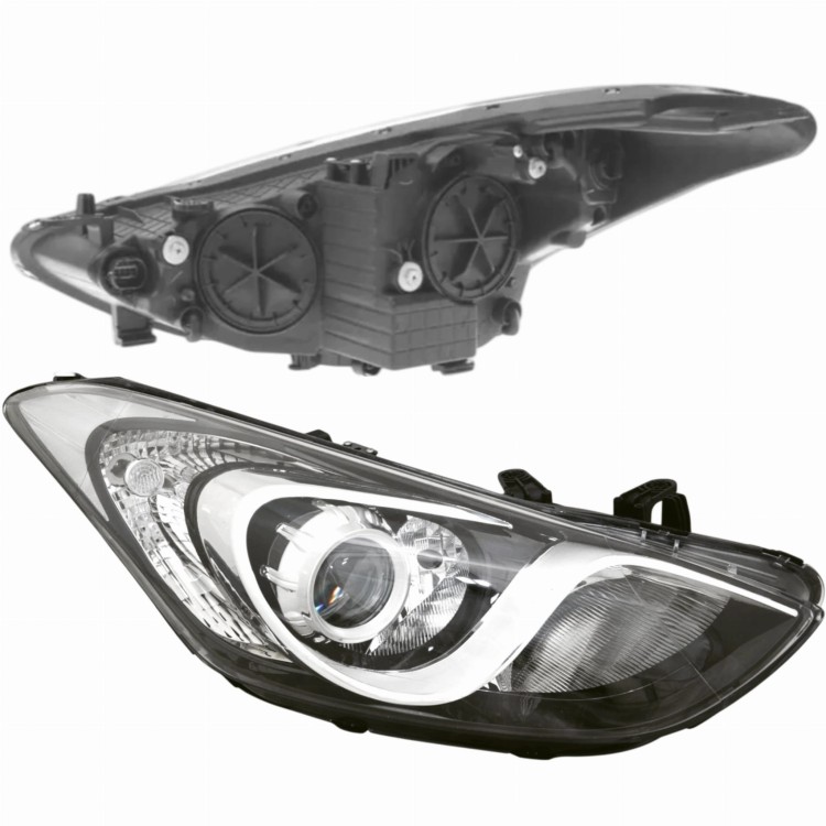 REFLEKTOR LAMPA PRZEDNIA PRAWA H7+H7 92102-A6000 HYUNDAI I30 2012-2014