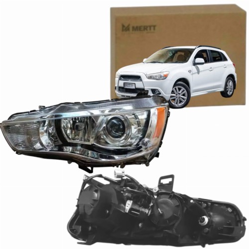 MITSUBISHI OUTLANDER REFLEKTOR KSENON LEWY LAMPA PRZEDNIA XENON