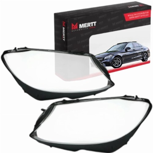 KPL KLOSZ PRAWY LEWY szkło reflektora lampa Mercedes C W205 S205 18-20 LCI