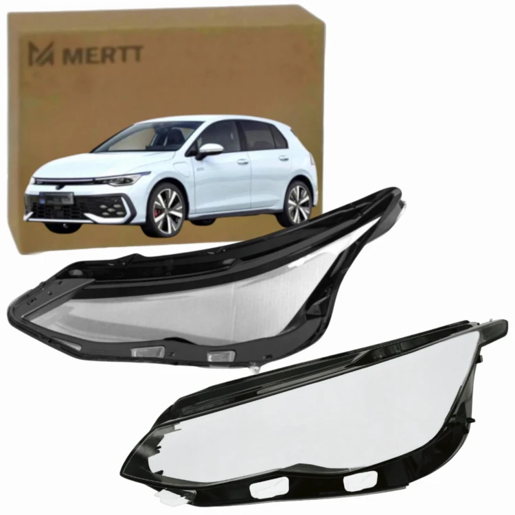 PRAWY LEWY KLOSZ SZKŁO REFLEKTORA LAMPY PRZEDNIEJ VW GOLF VIII 2019-2023