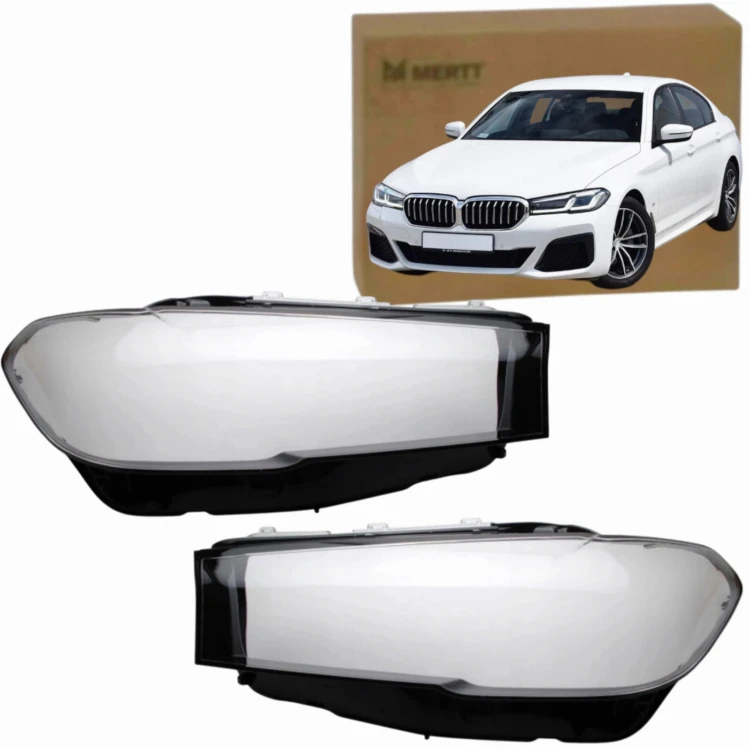 KPL x2 KLOSZ LEWY PRAWY szkło reflektora lampa BMW 5 G30 G31 2020+ LIFT LCI