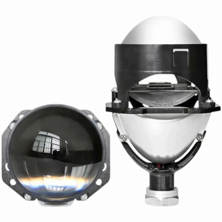 Soczewki projektory Bi LED Grant 2.5 komplet 6000K ADAPTER H7 H4 KOMPLET