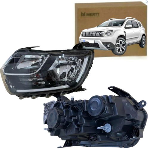 REFLEKTOR LAMPA PRZEDNIA LEWA 260609367R H1 H7 DACIA DUSTER 2017 -