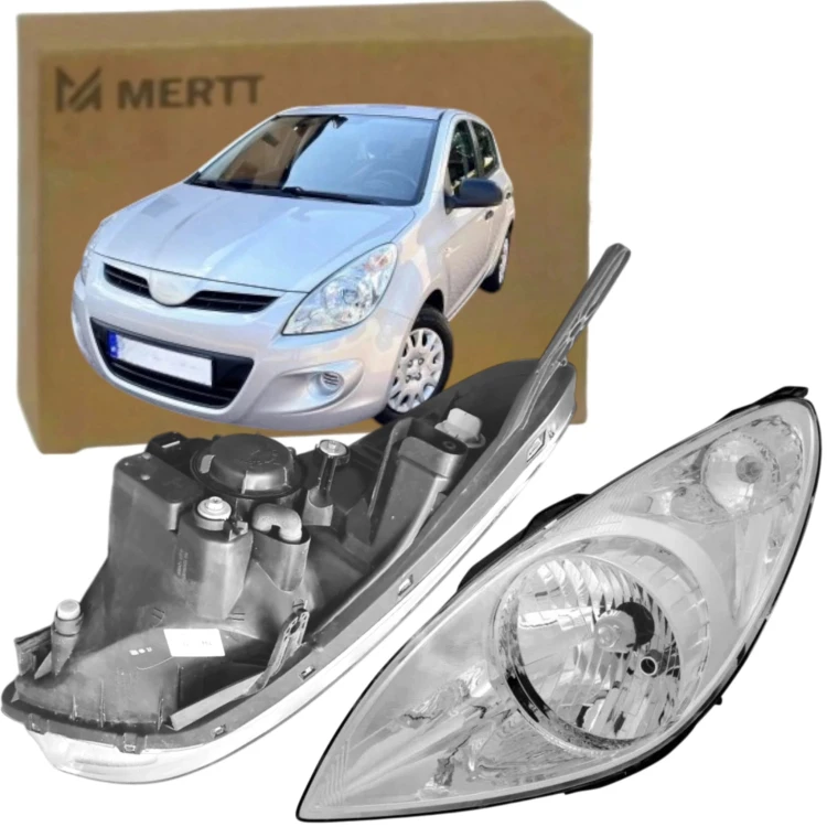 REFLEKTOR LAMPA PRZEDNIA LEWA NOWA 92101-1J010 HYUNDAI I20 2008-2012