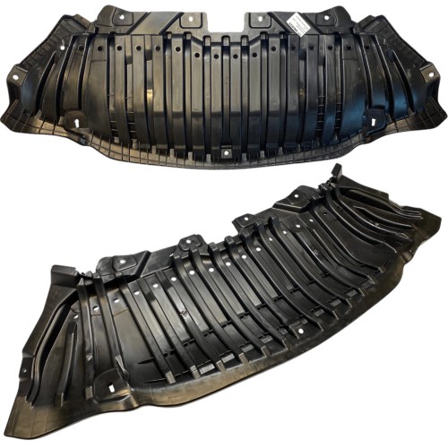 PŁYTA POD ZDERZAK osłona podłoga spoiler MERCEDES Klasa C W205 2015-2019