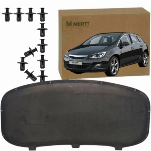 WYCISZENIE WYGŁUSZENIE MASKI PODBITKA MATA OPEL ASTRA J 2009 - 2016