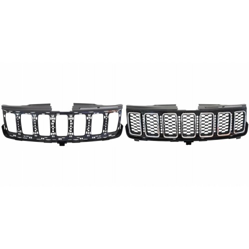 atrapa grill zderzaka Jeep GRAND CHEROKEE WK2 chromowany 2017+ mocowanie