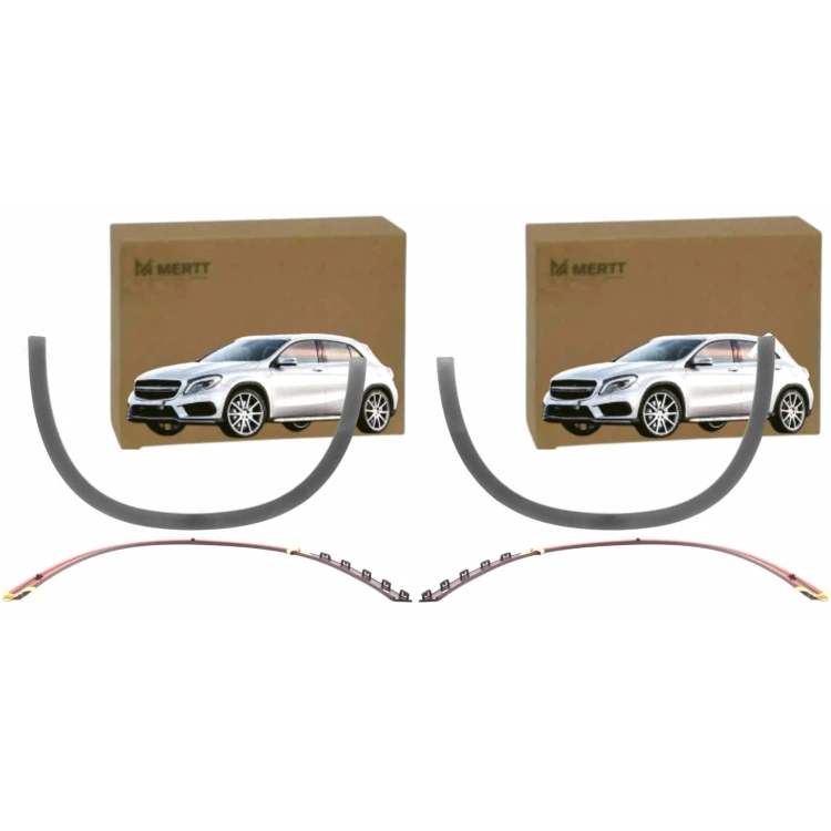 LISTWY PRZEDNICH BŁOTNIKÓW PRAWA LEWA MERCEDES GLA X156 13-19 AMG KOMPLET