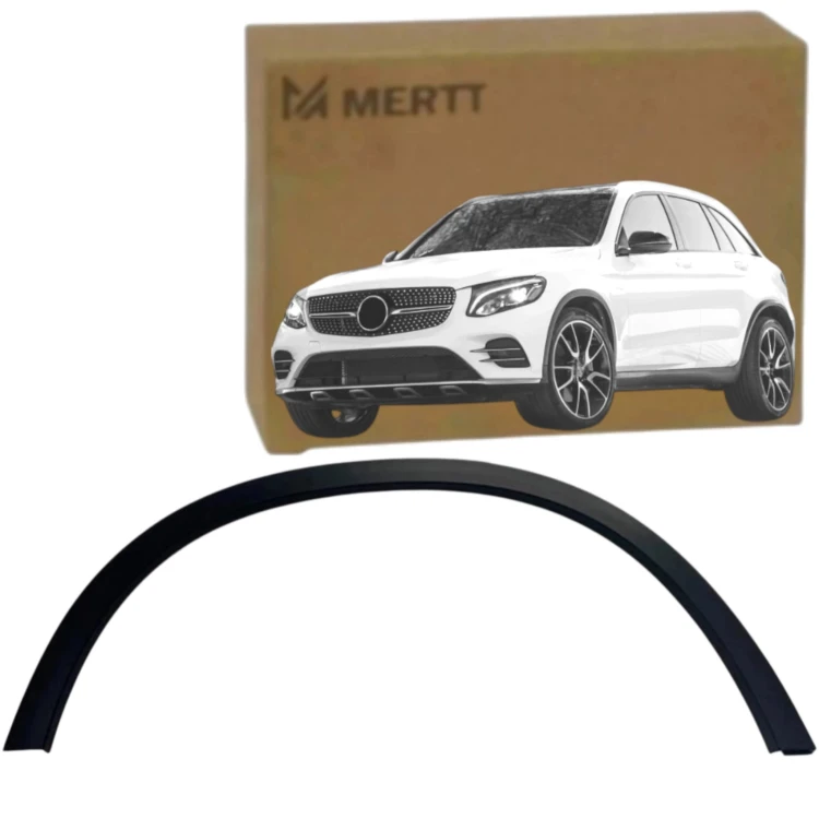 LISTWY BŁOTNIKÓW PRZÓD TYŁ PRAWA LEWA MERCEDES GLC X253 2015-2019 KOMPLET