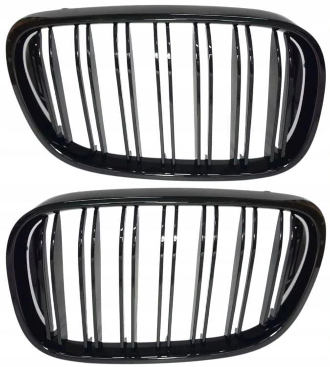 ATRAPA NERKI GRILL BMW 7 G11 G12 2015+ CZARNE ŻALUZJA KIEROWNICA POWIETRZA