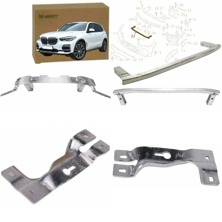 BMW X5 X6 X7 G05 G06 G07 ZESTAW WZMOCNIENIE BELKA WSPORNIK CHWYT ŁĄCZNIK