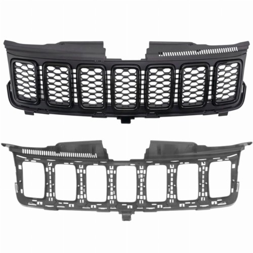 JEEP GRAND CHEROKEE IV WK2 2017-2020 LIFT ATRAPA GRILL MOCOWANIE WSPORNIK