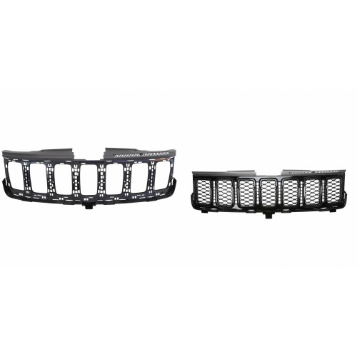 JEEP GRAND CHEROKEE IV WK2 2017-2020 LIFT ATRAPA GRILL MOCOWANIE WSPORNIK
